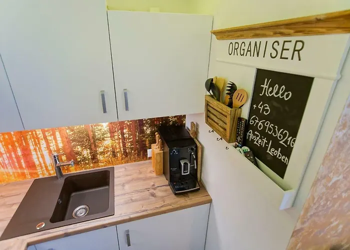 Auszeit 1 Mit Terasse Und Gratis Parkplatz Appartement Leoben (Styria)